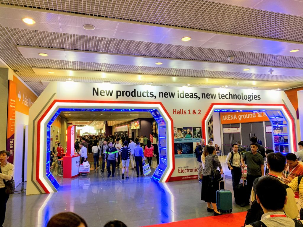 香港エレショーの双璧、global sources Consumer Electronicsに来ています！